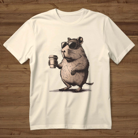 Cool Hipster Guinea Pig T-Shirt