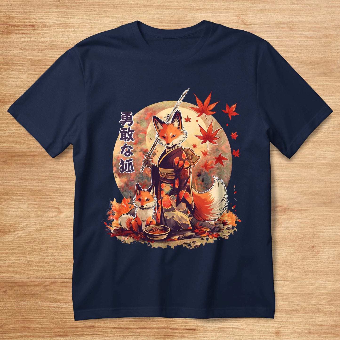 Brave Fox Samurai Unisex T-Shirt