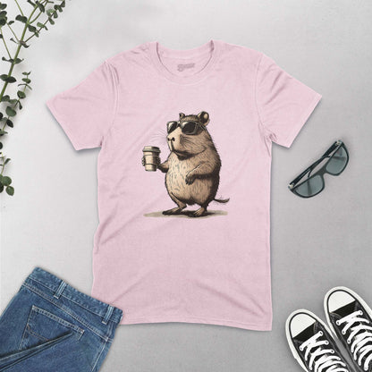 Cool Hipster Guinea Pig T-Shirt