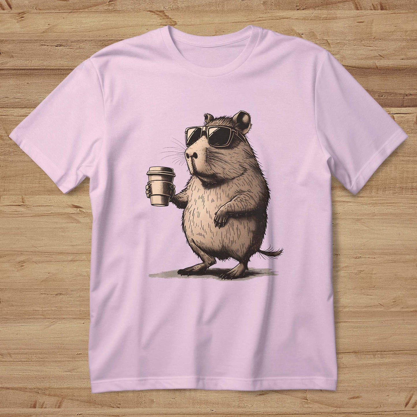 Cool Hipster Guinea Pig T-Shirt