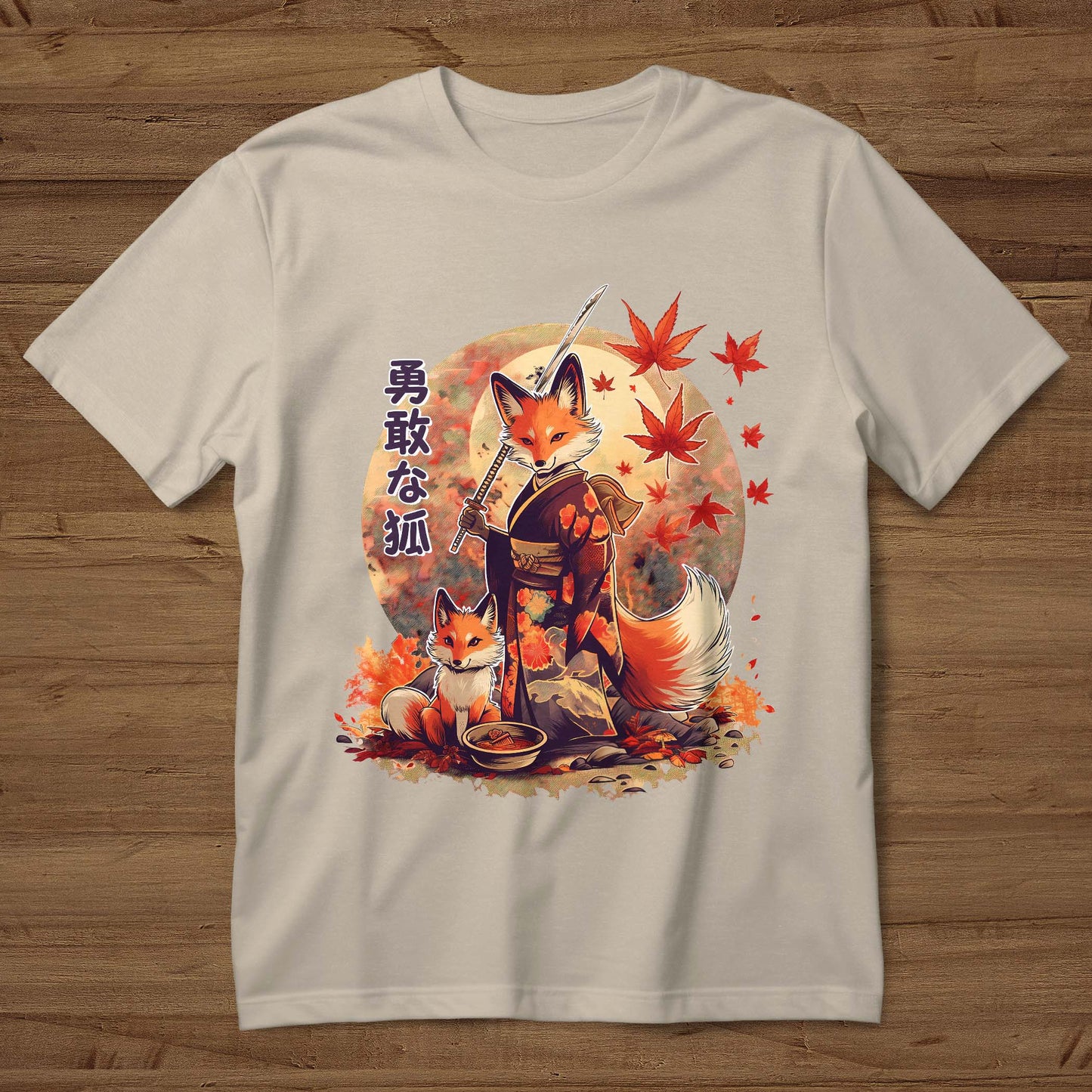 Brave Fox Samurai Unisex T-Shirt